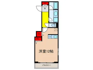 ロイジェント銀座【8階】の間取り