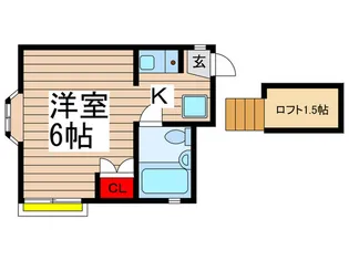 プチメゾン【2階】の間取り