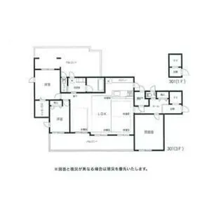 ルミエル五本木【3階】の間取り