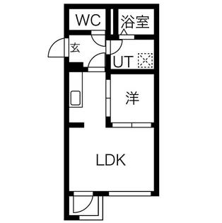 kinomori代々木上原【1階】の間取り