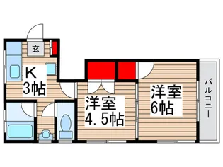 土屋ビル【2階】の間取り