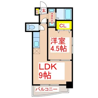 ベイサイドアベニュー【3階】の間取り