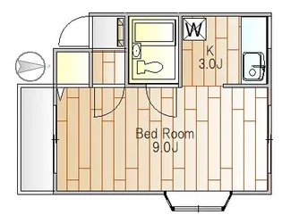 ガーデンハウス鷹番【2階】の間取り