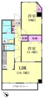 協和ビル【4階】の間取り