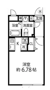 Branche豊島園【4階】の間取り