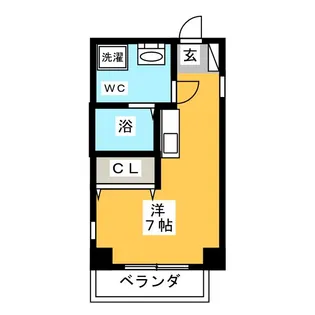 ウェイヴ結城【3階】の間取り