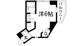 ハイツアルペン宝塚【3階】の間取り