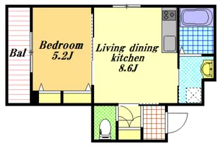 サーティフル妙典【3階】の間取り