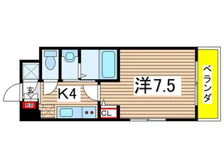 エルマ-ナI【4階】の間取り