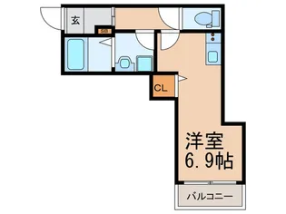 フォレスト光町【1階】の間取り