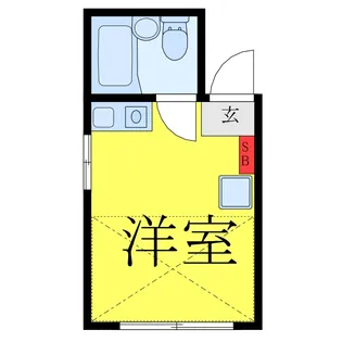 メゾン久野【1階】の間取り