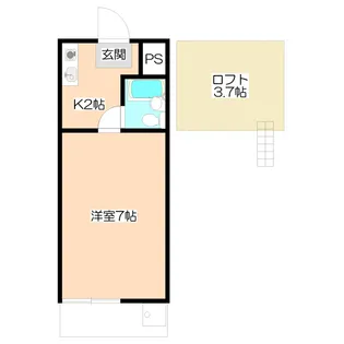 パイオニア1号棟【2階】の間取り