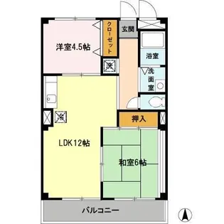 八八マンション【3階】の間取り