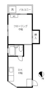 ローレル上原【2階】の間取り