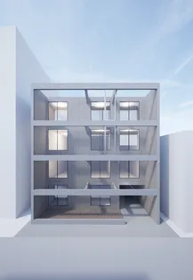 the trias mishuku【2階】の外観