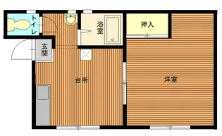 コーポチェリー【1階】の間取り