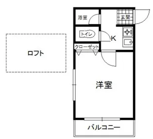 アクティ吉塚【1階】の間取り
