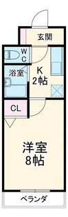 エスポワール神成【1階】の間取り