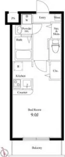ラヴィエント浅草言問【5階】の間取り
