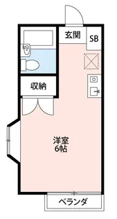 パティオ橋本【2階】の間取り