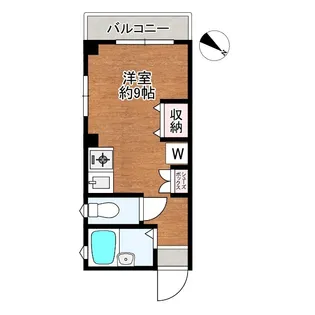 メゾン小暮【1階】の間取り