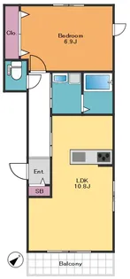 ノールメゾン【3階】の間取り