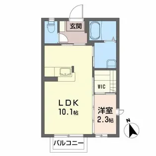 サン・クレストM【2階】の間取り