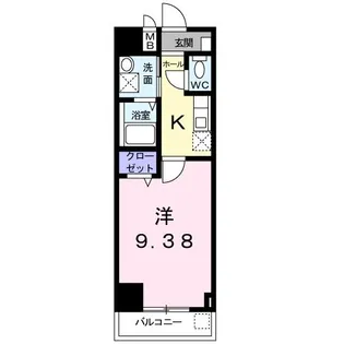 モア グレイス ワン【6階】の間取り