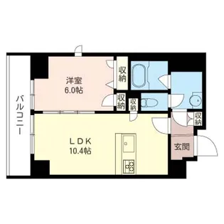 マストライフ秋葉原EAST【4階】の間取り