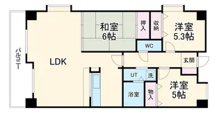 アビタシオン橋本II【2階】の間取り