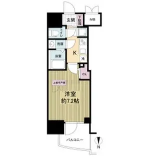 セレニテ本町東リアン【3階】の間取り