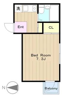 センチュリー永山【4階】の間取り