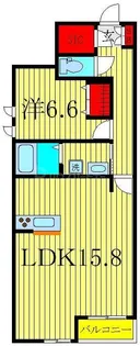 Villa Est【2階】の間取り