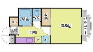 ウィンダム妙法寺壱番館【3階】の間取り