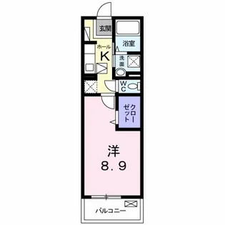 クラールFK【1階】の間取り