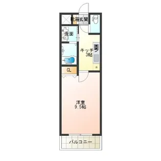 コンフォート弁天【2階】の間取り