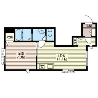 LUCE【1階】の間取り