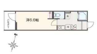 MELLAS南浦和V【2階】の間取り