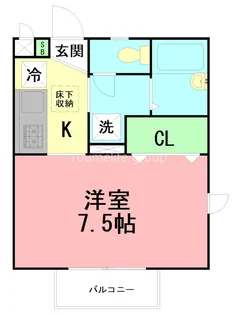 ヴォーグ東海大学前【1階】の間取り