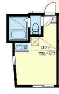 ユナイト日ノ出ルモンド【2階】の間取り