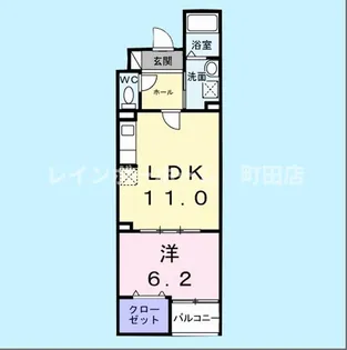 ルリアンラポーズ【2階】の間取り