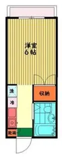 サンハイツミキ【1階】の間取り