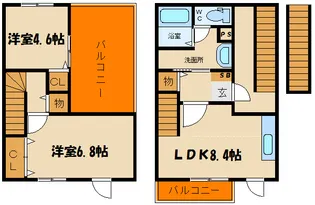 グランアヴァンティIIB棟の間取り