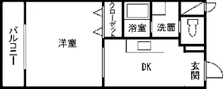 リンカーフェルト【3階】の間取り