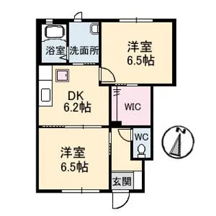 A・LIVE【1階】の間取り