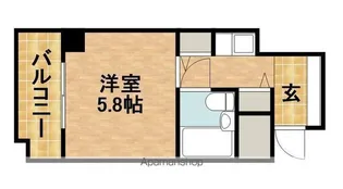 メイクスI八幡【3階】の間取り