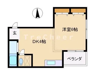 サウスコーポ【3階】の間取り