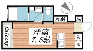 PARK TERRACE新松戸I【1階】の間取り