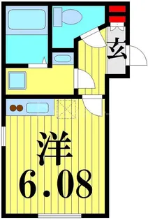 マイナビSTAY西新井【4階】の間取り