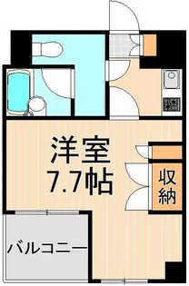 エスティメゾン浅草駒形【5階】の間取り